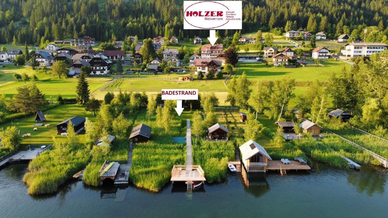 Ferienhaus Holzer Weissensee Esterno foto