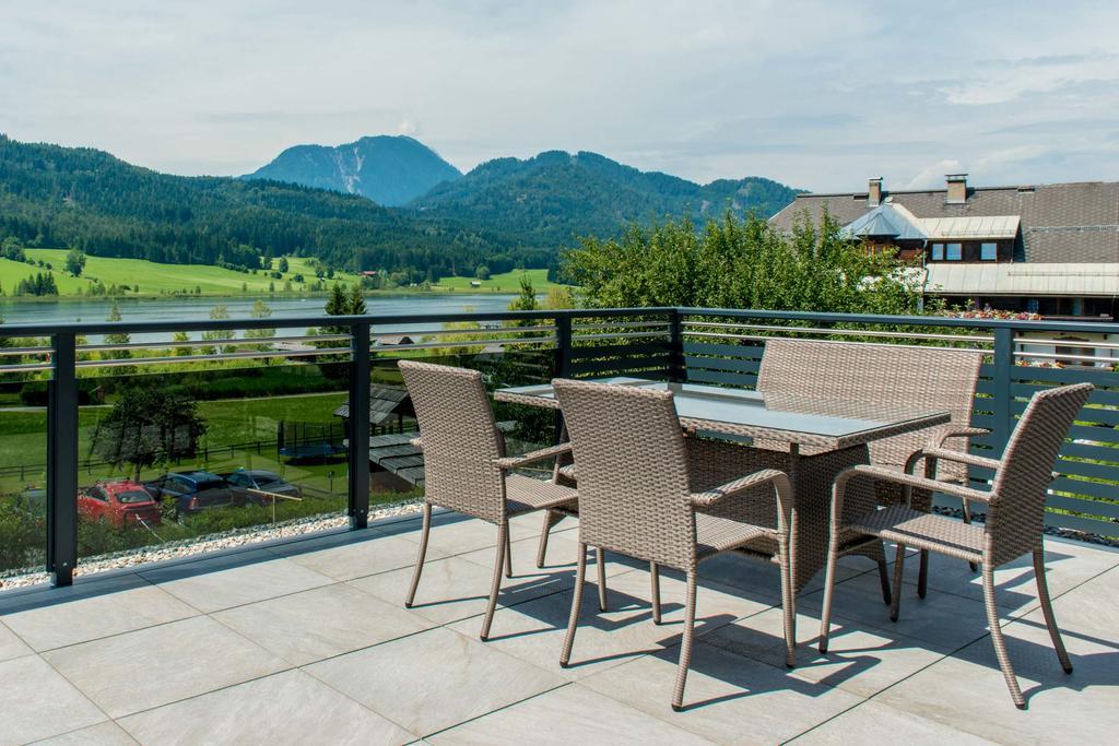 Ferienhaus Holzer Weissensee Esterno foto